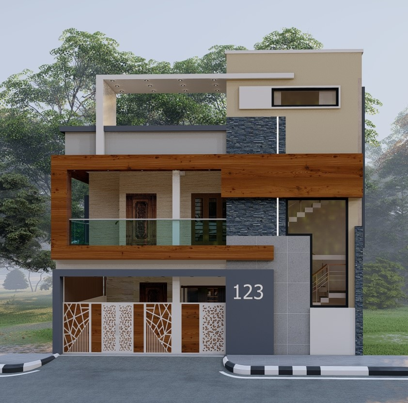 Residential Villa — Residential Construction in Hassan, Karnataka