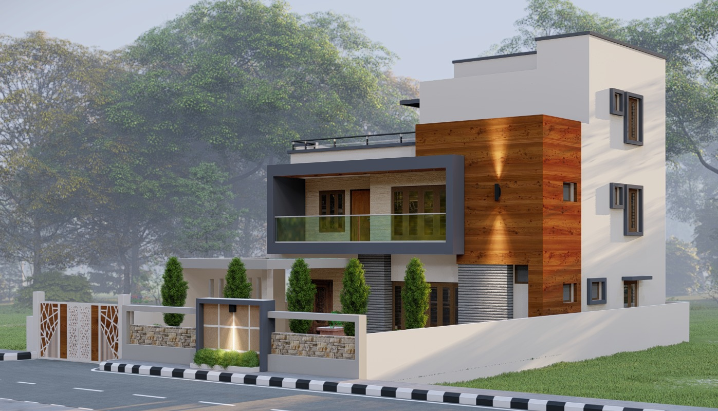 Contemporary Residence — Residential Construction in Hassan, Karnataka